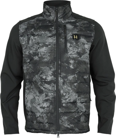 Kurtka Härkila NOCTYX Hybrid Camo w kamuflażu nocnym