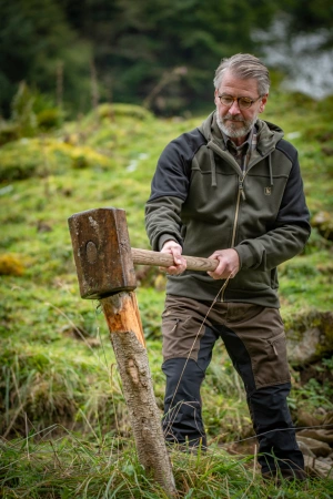 Spodnie Rogaland Stretch Trousers w. contrast - wzmacnianie spodnie terenowe