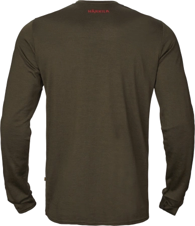 Koszulka termoaktywna Härkila Game L/S - 80% wełna merynosów