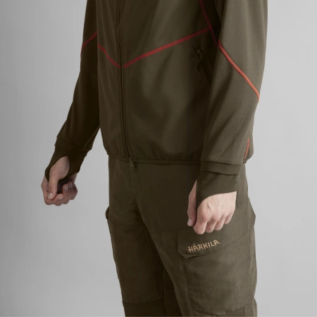 Bluza Härkila Scandinavian fleece - rozpianana uniwersalna cienki polar