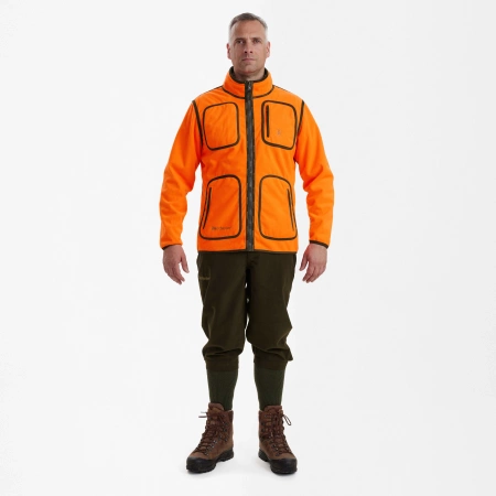 Bluza Gamekeeper Bonded Fleece - dwustronna, rozpinana z membraną Deerhunter Stormliner®
