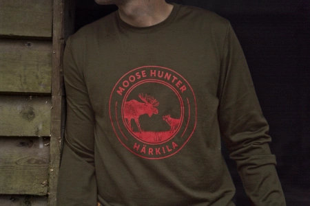 Koszulka termoaktywna Härkila Game L/S - 80% wełna merynosów