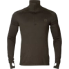 Härkila Base All Season half zip - podkoszulka z długim rękawem i golfem 100% wełna merynosów 