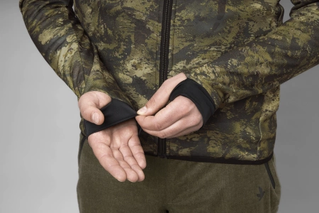 Bluza Power Camo Fleece - rozpinana, z kapturem