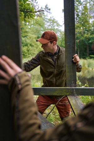 Kamizelka Härkila Fjell - ze szczotkowanego polaru