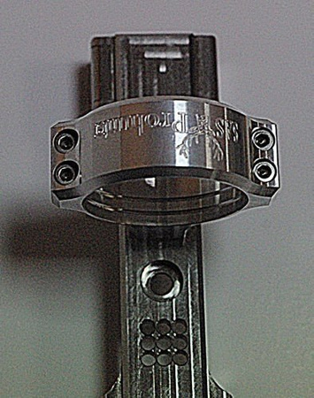 MONTAŻ STAŁY, JEDNOCZĘŚCIOWY Z OBEJMAMI DO BLASERA INOX