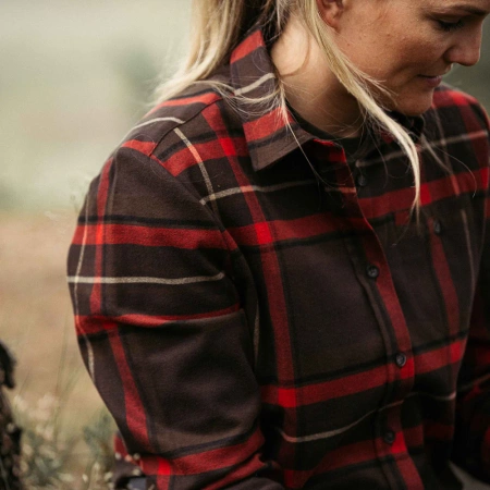 Koszula damska Alba Northern Hunting - wytrzymała mieszanka bawełny i elastanu