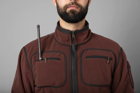 Bluza Härkila Kamko fleece - uniwersalny dwustronny elastyczny polar z membraną