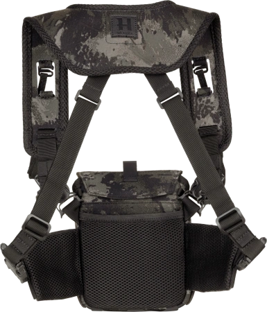 Uprząż na lornetkę Härkila NOCTYX- cicha i bezpieczna: ultracichy pas nośny do lornetki