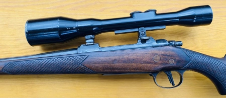 Sztucer Brno ZKK 600 kal. 30-06 z montażem i optyką Carl Zeiss Jena DDR