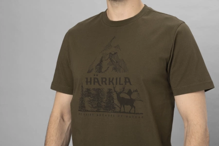 Koszulka T-shirt Härkila Nature S/S