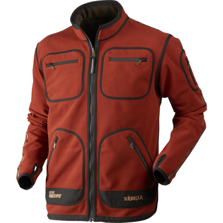Bluza Härkila Kamko fleece - uniwersalny dwustronny elastyczny polar z membraną