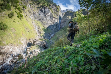 Spodnie Rogaland Stretch Trousers w. contrast - wzmacnianie spodnie terenowe