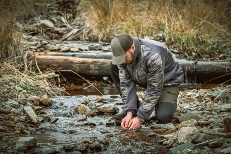 Spodnie Rogaland Stretch Trousers w. contrast - wzmacnianie spodnie terenowe