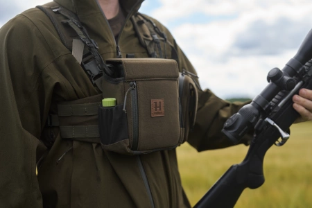 Uprząż na lornetkę Härkila - cicha i bezpieczna: ultracichy pas nośny do lornetki