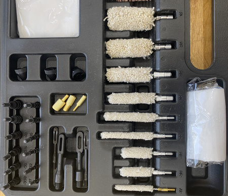 Zestaw do czyszczenia broni 17-50 czarny