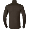 Härkila Base All Season half zip - podkoszulka z długim rękawem i golfem 100% wełna merynosów 