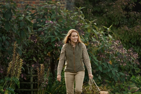 Spodnie damskie Norberg Chinos - eleganckie dopasowujące się i miłe w dotyku