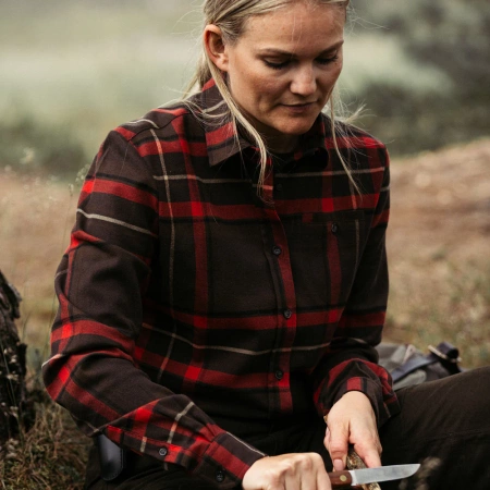 Koszula damska Alba Northern Hunting - wytrzymała mieszanka bawełny i elastanu