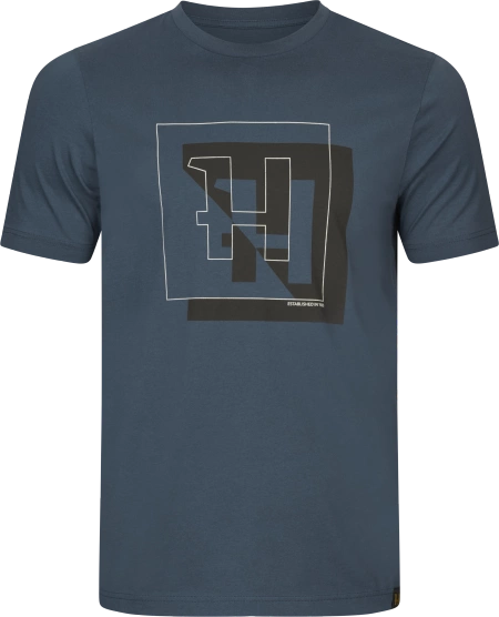 Koszulka Härkila H-logo S/S T-shirt - lekka bawełniana koszulka z logo