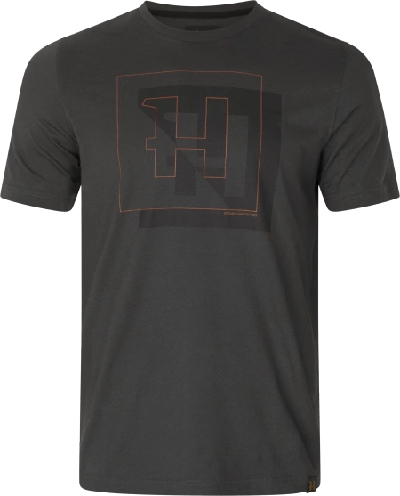 Koszulka Härkila H-logo S/S T-shirt - lekka bawełniana koszulka z logo