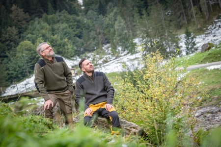 Spodnie Rogaland Stretch Trousers w. contrast - wzmacnianie spodnie terenowe