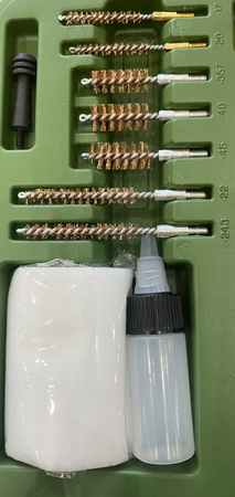 Zestaw do czyszczenia broni LC-1008 zielony