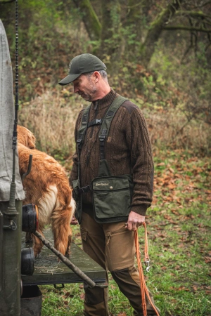 Sweter rozpinany pod szyją Deerhunter Randall ½-Zip Knit - idealny na chłodniejsze dni