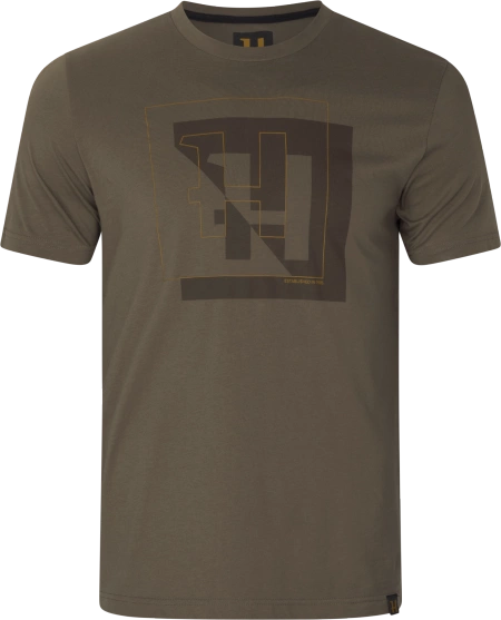 Koszulka Härkila H-logo S/S T-shirt - lekka bawełniana koszulka z logo