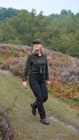 Koszula damska Svala Northern Hunting - miękka i wytrzymała z bawełny organicznej