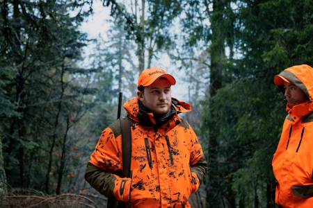 Kurtka ocieplana Helt Shield Jacket zachowaj ciepło i pozostań widoczny na polowaniu zbiorowym