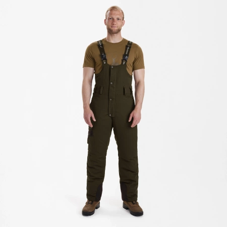 Spodnie Muflon Bib - ocieplane ogrodniczki z membraną DeerTex®