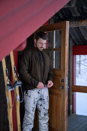 Härkila Base Mesh Crew Neck - podkoszulek męski z siatki wełny merino termoaktywny