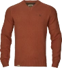 Sweter Härkila Vincent merino v-neck 100% wełna merino
