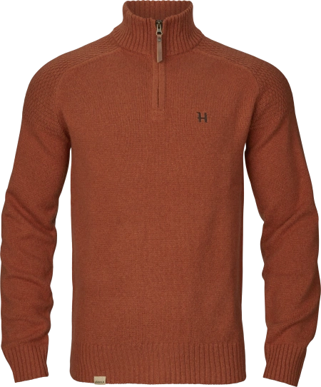 Sweter Härkila Vincent merino half zip - 100% wełna merino