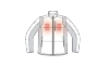 Kurtka ogrzewana Heat padded jacket - wyściełana