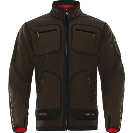 Bluza Härkila Kamko fleece - uniwersalny dwustronny elastyczny polar z membraną