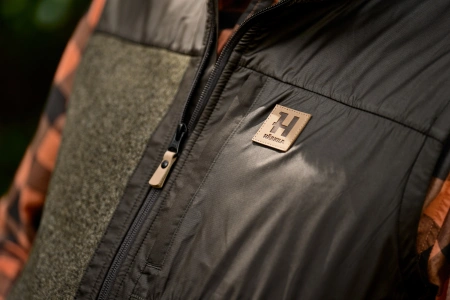 Kamizelka Härkila Kalix fleece - polarowa ze wstawkami mini ribstop