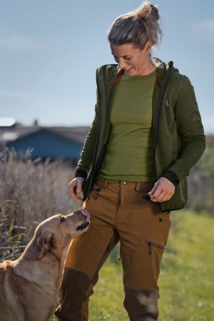 Bluza damska Power Fleece Seeland - rozpinana z kapturem