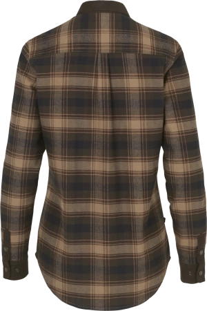 Koszula damska Aivak L/S - z grubej mieszanki bawełny z odrobiną elastanu