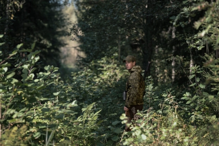 Bluza Power Camo Fleece - rozpinana, z kapturem