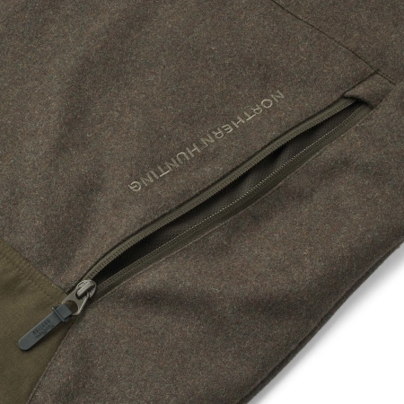 Kurtka Asbjorn Jorg - wełniana na polowanie i do outdooru