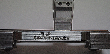 MONTAŻ STAŁY, JEDNOCZĘŚCIOWY Z OBEJMAMI DO BLASERA INOX