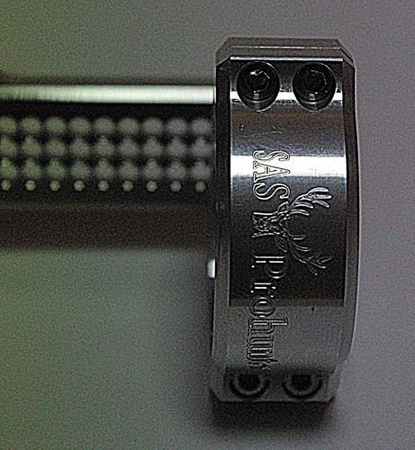 MONTAŻ STAŁY, JEDNOCZĘŚCIOWY Z OBEJMAMI DO BLASERA INOX