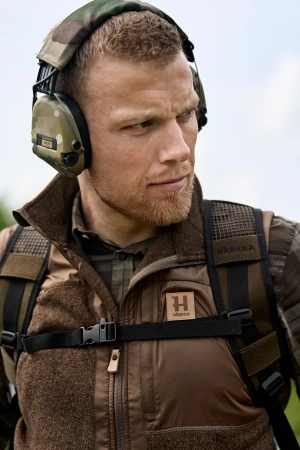 Kamizelka Härkila Kalix fleece - polarowa ze wstawkami mini ribstop