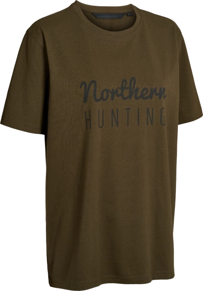 Bluzka T-shirt damski Ronja Green Northern Hunting