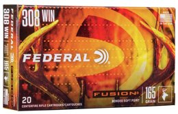 FEDERAL .308 Win. FUSION (zmodyfikowany półpłaszcz)10,7g / 165grs