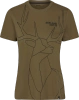Deer On Line T-shirt damski Seeland - dla aktywnej diany