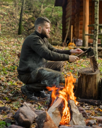 Spodnie zimowe Eagle Winter ocieplane -z membraną Deertex Perfomance Shell