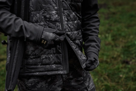 Kurtka Härkila NOCTYX Hybrid Camo w kamuflażu nocnym